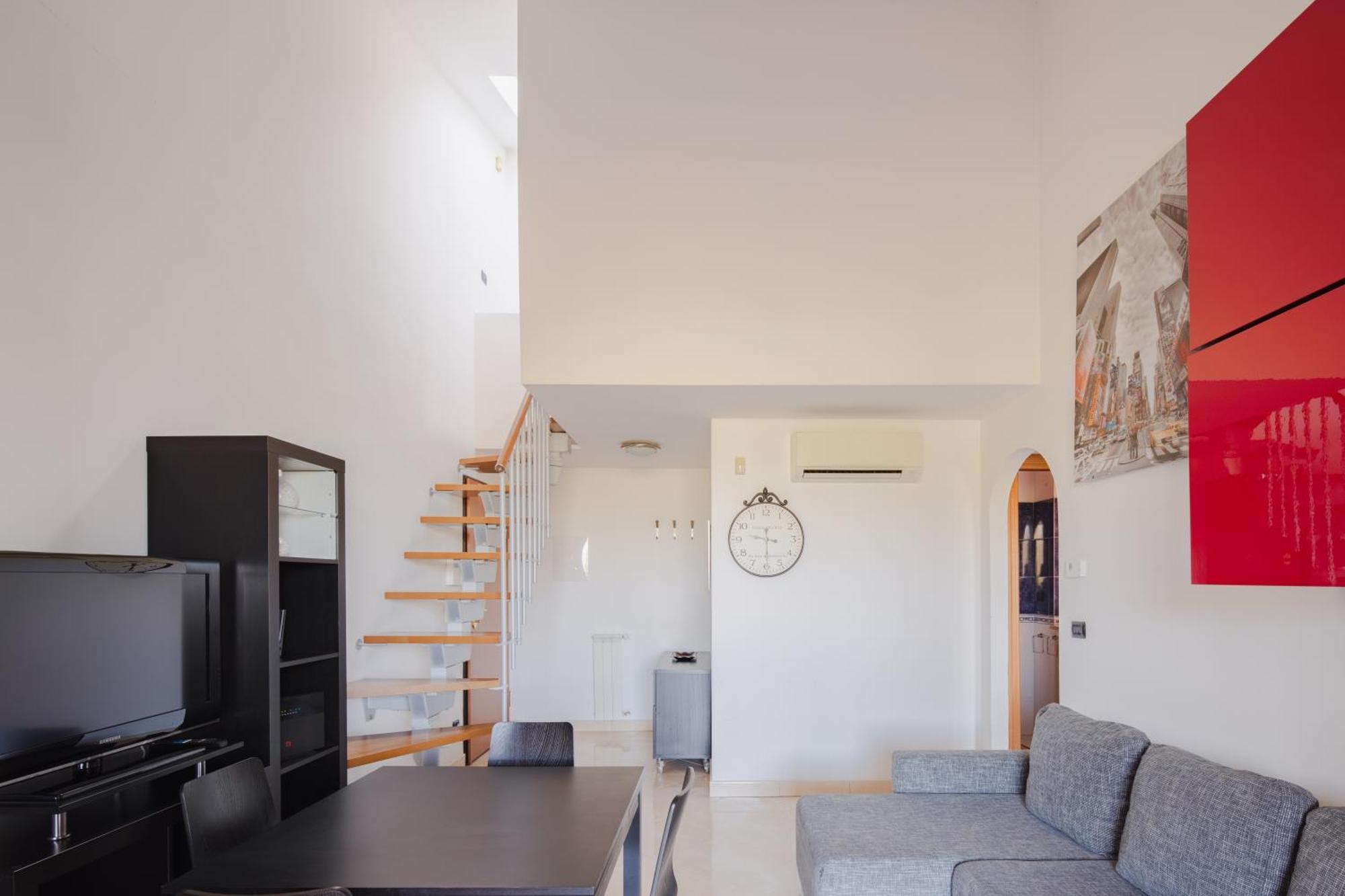 Apartamento Eur Moravia Attico Panoramico Con Terrazzo, Fino A 5 Ospiti *