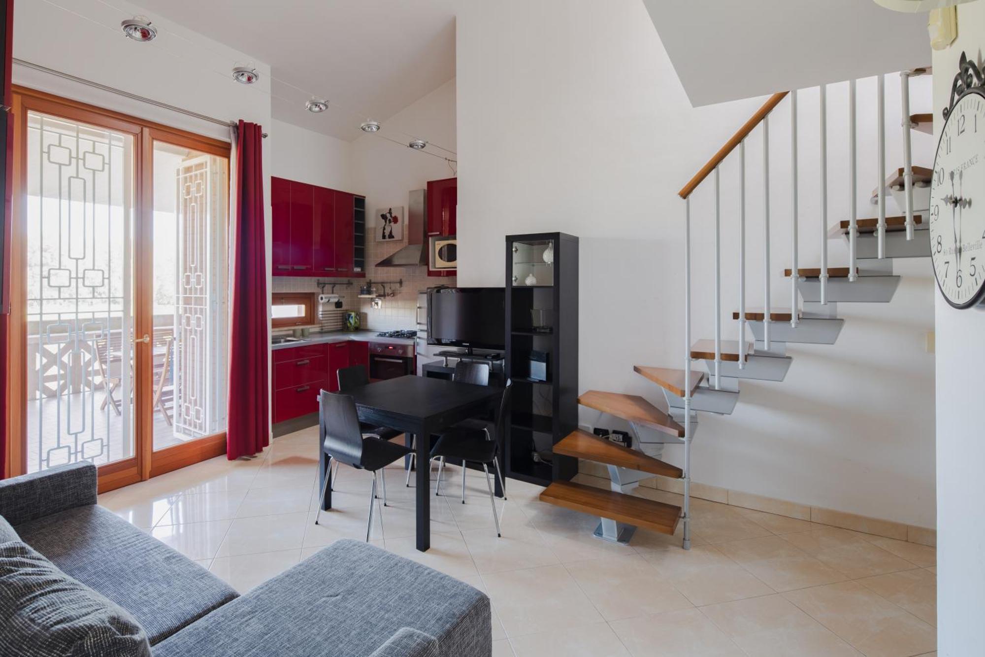 Apartamento Eur Moravia Attico Panoramico Con Terrazzo, Fino A 5 Ospiti Roma