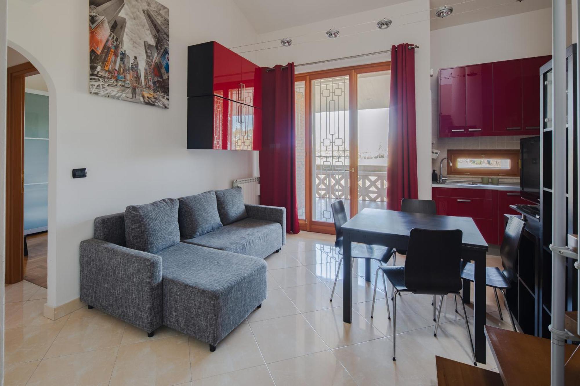 Eur Moravia Attico Panoramico Con Terrazzo, Fino A 5 Ospiti Apartamento Roma