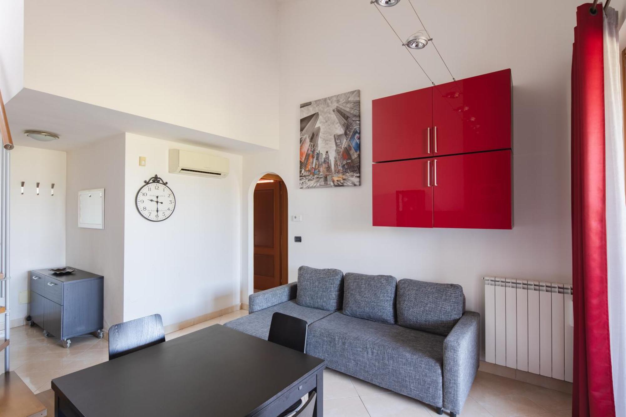 Apartamento Eur Moravia Attico Panoramico Con Terrazzo, Fino A 5 Ospiti *